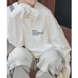 ベーシックに今っぽバランスの“余裕”をプラス。綿100％胸刺繍入りロンT | Classical Elf  | 詳細画像6 