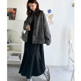 羽織るだけで華やかな存在感♪ポケットデザインコクーンツイードオーバーサイズジャケ… | Classical Elf  | 詳細画像10 