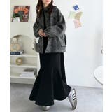 羽織るだけで華やかな存在感♪ポケットデザインコクーンツイードオーバーサイズジャケ… | Classical Elf  | 詳細画像11 