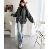 羽織るだけで華やかな存在感♪ポケットデザインコクーンツイードオーバーサイズジャケ… | Classical Elf  | 詳細画像19 