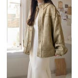 羽織るだけで華やかな存在感♪ポケットデザインコクーンツイードオーバーサイズジャケ… | Classical Elf  | 詳細画像24 