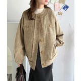 羽織るだけで華やかな存在感♪ポケットデザインコクーンツイードオーバーサイズジャケ… | Classical Elf  | 詳細画像29 