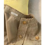 羽織るだけで華やかな存在感♪ポケットデザインコクーンツイードオーバーサイズジャケ… | Classical Elf  | 詳細画像47 