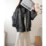 羽織るだけで華やかな存在感♪ポケットデザインコクーンツイードオーバーサイズジャケ… | Classical Elf  | 詳細画像5 