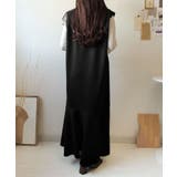 着回し抜群、一枚でフェミニンな抜け感をプラス♪キーネックダンボールロングワンピー… | Classical Elf | 詳細画像25