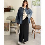 フリンジ×デニムの最強コンビ！綿100％ペプラムノーカラーデニムジャケット | Classical Elf  | 詳細画像42 