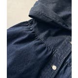 フリンジ×デニムの最強コンビ！綿100％ペプラムノーカラーデニムジャケット | Classical Elf  | 詳細画像44 