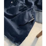 フリンジ×デニムの最強コンビ！綿100％ペプラムノーカラーデニムジャケット | Classical Elf  | 詳細画像46 