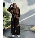 カジュアルなのにちゃんと女っぽ♪胸元刺繍が映える。クロップド丈裏毛スウェット | Classical Elf | 詳細画像23