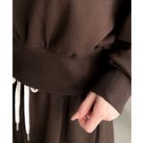 カジュアルなのにちゃんと女っぽ♪胸元刺繍が映える。クロップド丈裏毛スウェット | Classical Elf | 詳細画像37