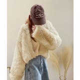 品なノーカラーショートファーコート。ノーカラーショートファーコート | Classical Elf  | 詳細画像15 