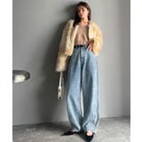 品なノーカラーショートファーコート。ノーカラーショートファーコート | Classical Elf  | 詳細画像29 