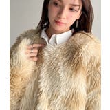 品なノーカラーショートファーコート。ノーカラーショートファーコート | Classical Elf  | 詳細画像30 