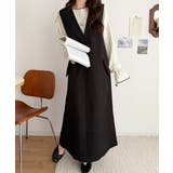 甘すぎない、透け感フェミニン。透かし編みキャンディスリーブ配色メロウトップス | Classical Elf  | 詳細画像13 