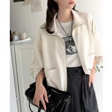 360度美フォルムを操る。ビッグポケット裾ドロストダブルジップダンボール素材ジャ… | Classical Elf  | 詳細画像7 