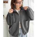 360度美フォルムを操る。ビッグポケット裾ドロストダブルジップダンボール素材ジャ… | Classical Elf  | 詳細画像15 