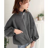 360度美フォルムを操る。ビッグポケット裾ドロストダブルジップダンボール素材ジャ… | Classical Elf  | 詳細画像18 