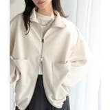 360度美フォルムを操る。ビッグポケット裾ドロストダブルジップダンボール素材ジャ… | Classical Elf  | 詳細画像1 