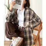 綿100%で仕立てた、大人の贅沢感。チェック柄サイドスリットオーバーサイズシアー… | Classical Elf | 詳細画像13