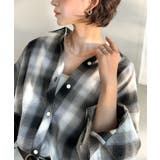 綿100%で仕立てた、大人の贅沢感。チェック柄サイドスリットオーバーサイズシアー… | Classical Elf | 詳細画像6