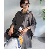 【接触冷感 吸水速乾機能付き】涼しさ＆上品さ。オーバーサイズシアードルマンシャツ… | Classical Elf  | 詳細画像16 