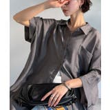 【接触冷感 吸水速乾機能付き】涼しさ＆上品さ。オーバーサイズシアードルマンシャツ… | Classical Elf  | 詳細画像17 