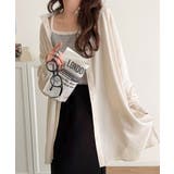 アイボリー | 【機能性素材】軽やかにデイリーに使える。レーヨン麻混オーバーサイズロールアップシ… | Classical Elf 