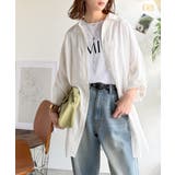 【機能性素材】軽やかにデイリーに使える。レーヨン麻混オーバーサイズロールアップシ… | Classical Elf  | 詳細画像6 