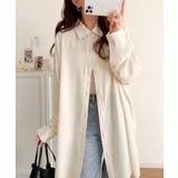 【機能性素材】軽やかにデイリーに使える。レーヨン麻混オーバーサイズロールアップシ… | Classical Elf  | 詳細画像16 