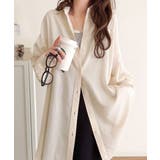 【機能性素材】軽やかにデイリーに使える。レーヨン麻混オーバーサイズロールアップシ… | Classical Elf  | 詳細画像17 