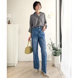 【機能性素材】軽やかにデイリーに使える。レーヨン麻混オーバーサイズロールアップシ… | Classical Elf  | 詳細画像23 