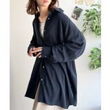 【機能性素材】軽やかにデイリーに使える。レーヨン麻混オーバーサイズロールアップシ… | Classical Elf  | 詳細画像24 