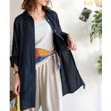 【機能性素材】軽やかにデイリーに使える。レーヨン麻混オーバーサイズロールアップシ… | Classical Elf  | 詳細画像25 