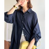 【機能性素材】軽やかにデイリーに使える。レーヨン麻混オーバーサイズロールアップシ… | Classical Elf  | 詳細画像29 