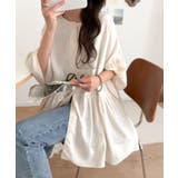 【接触冷感 UVカット機能付き】涼感ひらり、上品きれい。麻混 前後2way | Classical Elf  | 詳細画像12 