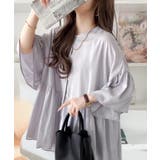 【接触冷感 UVカット機能付き】涼感ひらり、上品きれい。麻混 前後2way | Classical Elf  | 詳細画像24 