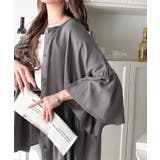 【接触冷感 UVカット機能付き】涼感ひらり、上品きれい。麻混 前後2way | Classical Elf  | 詳細画像32 