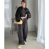 履くだけで“美脚バランス”完成！配色ウエストで差がつく、裏毛スウェットカーブパン… | Classical Elf  | 詳細画像22 