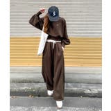 履くだけで“美脚バランス”完成！配色ウエストで差がつく、裏毛スウェットカーブパン… | Classical Elf  | 詳細画像28 