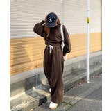 履くだけで“美脚バランス”完成！配色ウエストで差がつく、裏毛スウェットカーブパン… | Classical Elf  | 詳細画像29 