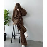 履くだけで“美脚バランス”完成！配色ウエストで差がつく、裏毛スウェットカーブパン… | Classical Elf  | 詳細画像31 