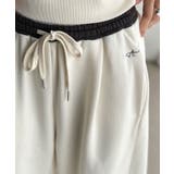 履くだけで“美脚バランス”完成！配色ウエストで差がつく、裏毛スウェットカーブパン… | Classical Elf  | 詳細画像41 