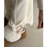 履くだけで“美脚バランス”完成！配色ウエストで差がつく、裏毛スウェットカーブパン… | Classical Elf  | 詳細画像44 