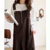 ふんわりフォルムが魅せる大人の抜け感♪バッククロスジップデザインバルーンジャンス… | Classical Elf  | 詳細画像8 