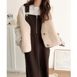 ふんわりフォルムが魅せる大人の抜け感♪バッククロスジップデザインバルーンジャンス… | Classical Elf  | 詳細画像12 