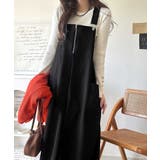 ふんわりフォルムが魅せる大人の抜け感♪バッククロスジップデザインバルーンジャンス… | Classical Elf  | 詳細画像2 