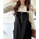 ふんわりフォルムが魅せる大人の抜け感♪バッククロスジップデザインバルーンジャンス… | Classical Elf  | 詳細画像5 