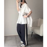 【接触冷感 UVカット機能付き】着るだけで、見返り美人。バックタックデザイン胸ポ… | Classical Elf  | 詳細画像8 