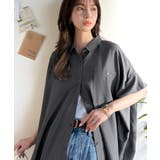 【接触冷感 UVカット機能付き】着るだけで、見返り美人。バックタックデザイン胸ポ… | Classical Elf  | 詳細画像9 