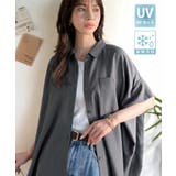 【接触冷感 UVカット機能付き】着るだけで、見返り美人。バックタックデザイン胸ポ… | Classical Elf  | 詳細画像42 